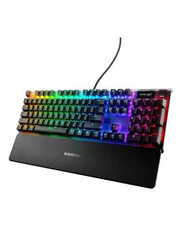 Гейминг клавиатура SteelSeries - Apex Pro, US, черна