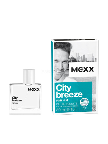 Mexx City Breeze For Him Eau de Toilette за мъже 30 ml