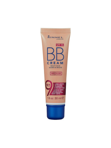 Rimmel London BB Cream 9in1 SPF15 BB крем за жени 30 ml Нюанс Medium