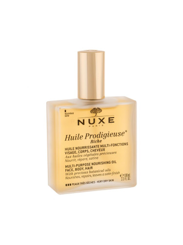 NUXE Huile Prodigieuse Riche Масло за тяло за жени 100 ml