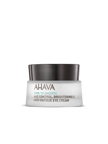 AHAVA Time To Smooth Age Control, Brightening & Anti-Fatigue Eye Cream Околоочен крем за жени 15 ml