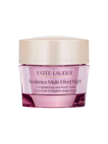 Estée Lauder Resilience Multi-Effect Night Tri-Peptide Face And Neck Creme Нощен крем за лице за жени 50 ml