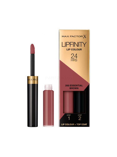 Max Factor Lipfinity 24HRS Lip Colour Червило за жени 4,2 g Нюанс 350 Essential Brown