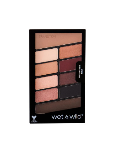 Wet n Wild Color Icon 10 Pan Сенки за очи за жени 8,5 гр Нюанс Nude Awakening