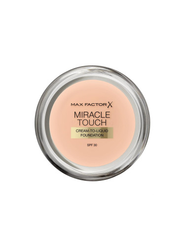 Max Factor Miracle Touch Cream-To-Liquid SPF30 Фон дьо тен за жени 11,5 g Нюанс 035 Pearl Beige