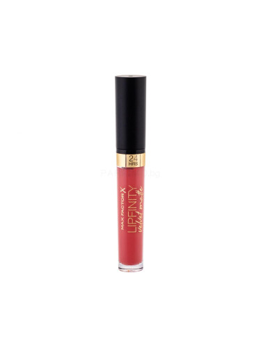 Max Factor Lipfinity Velvet Matte 24HRS Червило за жени 3,5 ml Нюанс 045 Posh Pink