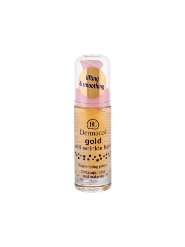 Dermacol Gold Anti-Wrinkle Основа за грим за жени 20 ml