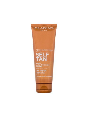 Clarins Self Tan Instant Gel Автобронзант за жени 125 ml