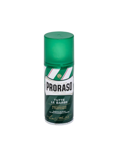 PRORASO Green Shaving Foam Пяна за бръснене за мъже 100 ml