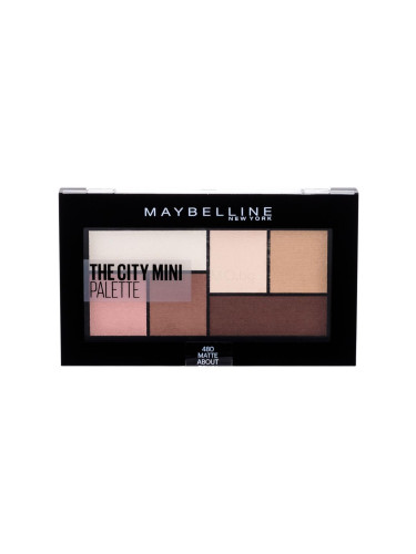 Maybelline The City Mini Сенки за очи за жени 6 g Нюанс 480 Matte About Town