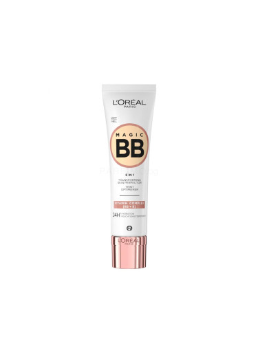 L'Oréal Paris Magic BB 5in1 Transforming Skin Perfector BB крем за жени 30 ml Нюанс Light