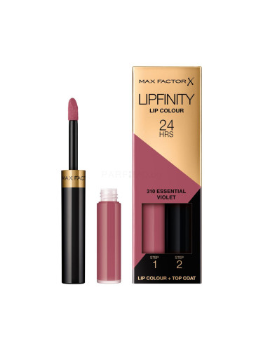 Max Factor Lipfinity 24HRS Lip Colour Червило за жени 4,2 g Нюанс 310 Essential Violet