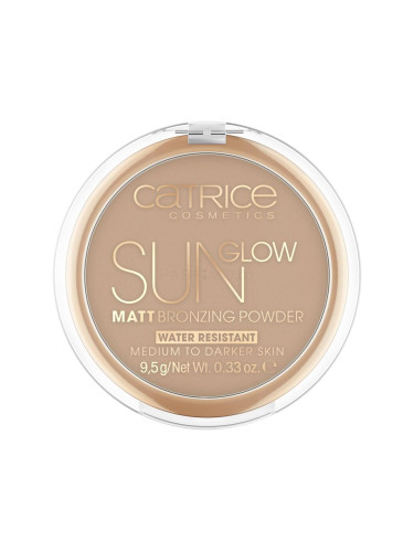 Catrice Sun Glow Matt Бронзант за жени 9,5 g Нюанс 035 Universal Bronze