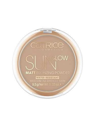 Catrice Sun Glow Matt Бронзант за жени 9,5 гр Нюанс 035 Universal Bronze