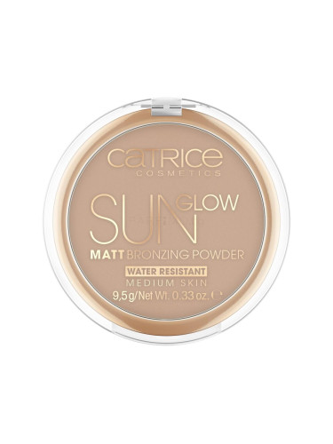 Catrice Sun Glow Matt Бронзант за жени 9,5 g Нюанс 030 Medium Bronze