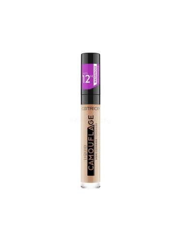 Catrice Camouflage Liquid High Coverage 12h Коректор за жени 5 ml Нюанс 020 Light Beige