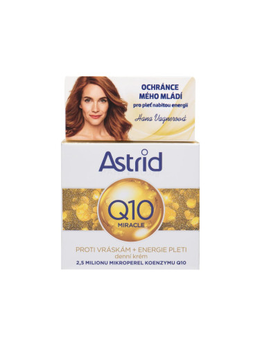 Astrid Q10 Miracle Дневен крем за лице за жени 50 ml