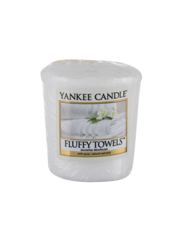 Yankee Candle Fluffy Towels Ароматна свещ 49 гр