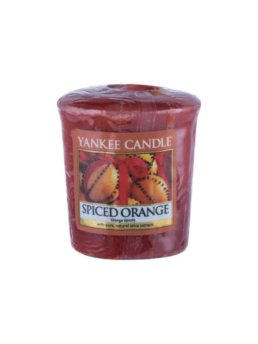 Yankee Candle Spiced Orange Ароматна свещ 49 гр