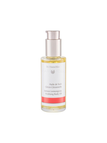 Dr. Hauschka Lemon Lemongrass Vitalising Масло за тяло за жени 75 ml