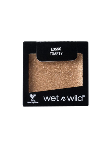 Wet n Wild Color Icon Glitter Single Сенки за очи за жени 1,4 гр Нюанс Toasty