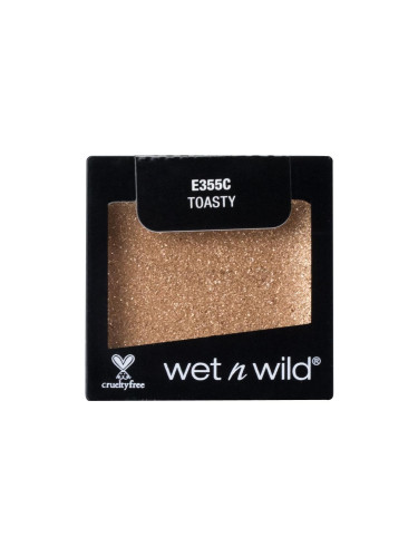 Wet n Wild Color Icon Glitter Single Сенки за очи за жени 1,4 g Нюанс Toasty