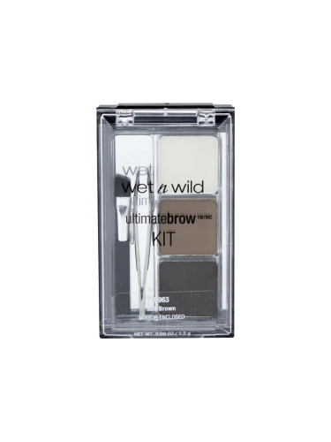 Wet n Wild Ultimate Brow™ Комплекти и палитри за вежди за жени 2,5 g Нюанс Ash Brown