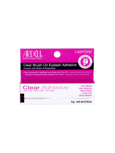 Ardell LashGrip Clear Adhesive Brush-On Лепило за мигли за жени 5 g