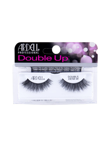 Ardell Double Up Double Demi Wispies Изкуствени мигли за жени 1 бр Нюанс Black