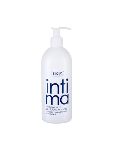 Ziaja Intimate Creamy Wash With Hyaluronic Acid Интимна хигиена за жени 500 ml