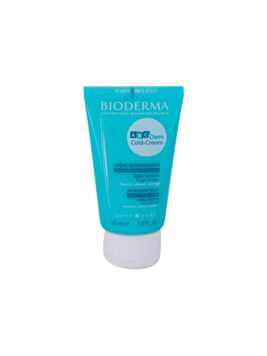 BIODERMA ABCDerm Cold-Cream Face & Body Крем за тяло за деца 45 ml