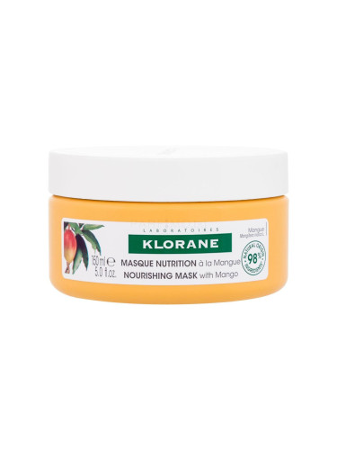 Klorane Mango Nourishing Mask Маска за коса за жени 150 ml
