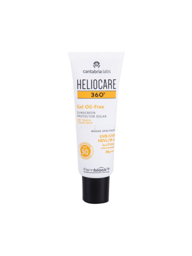 Heliocare 360° Oil-Free SPF50 Слънцезащитен продукт за лице 50 ml