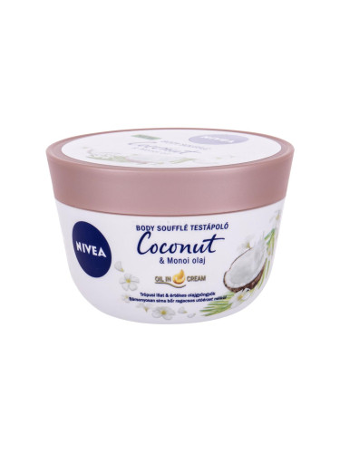 Nivea Body Soufflé Coconut & Monoi Oil Крем за тяло за жени 200 ml