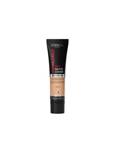 L'Oréal Paris Infaillible 32H Matte Cover SPF25 Фон дьо тен за жени 30 ml Нюанс 175