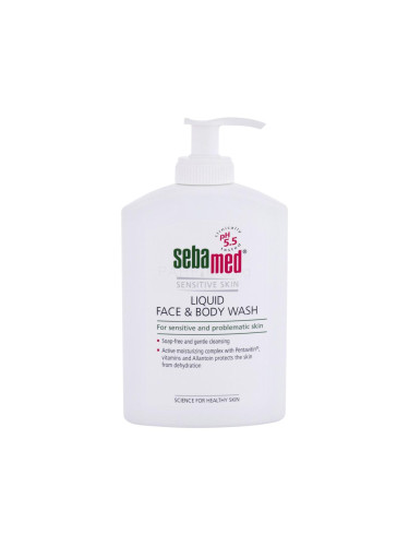 SebaMed Sensitive Skin Face & Body Wash Течен сапун за жени 300 ml