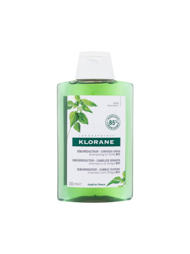 Klorane Organic Nettle Oil Control Шампоан за жени 200 ml