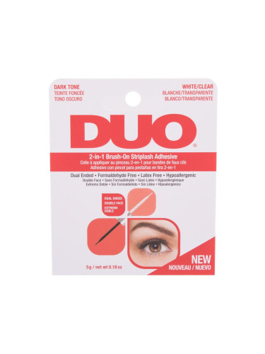 Ardell Duo 2-in-1 Brush-On Striplash Adhesive Лепило за мигли за жени 5 g