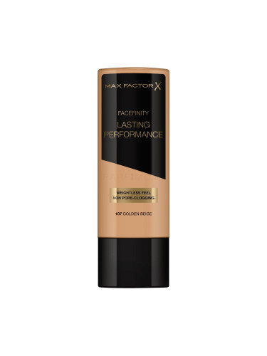 Max Factor Lasting Performance Фон дьо тен за жени 35 ml Нюанс 107 Golden Beige