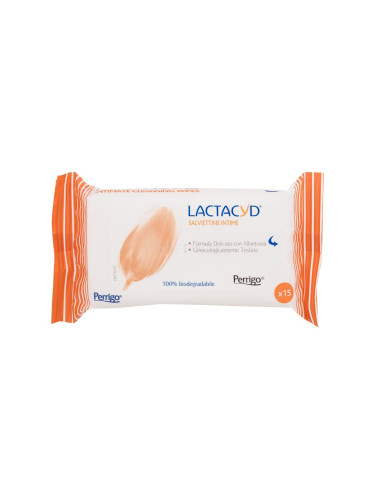 Lactacyd Femina Интимна хигиена за жени 15 бр