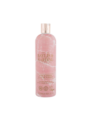 Baylis & Harding Elements Pink Blossom & Lotus Flower Душ гел за жени 500 ml