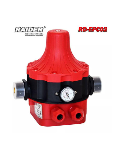 Пресостат за водни помпи, електронен, регулируем, 2200W, 10 bar, RAIDER RD-EPC02