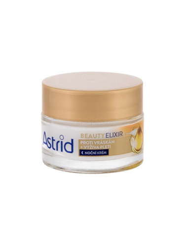 Astrid Beauty Elixir Нощен крем за лице за жени 50 ml