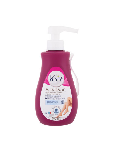Veet Minima Hair Removal Cream Sensitive Skin Продукти за депилация за жени 400 ml