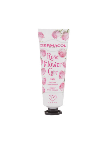 Dermacol Rose Flower Care Крем за ръце за жени 30 ml