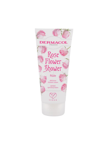 Dermacol Rose Flower Shower Душ крем за жени 200 ml