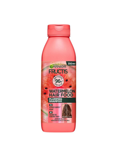 Garnier Fructis Hair Food Watermelon Plumping Shampoo Шампоан за жени 350 ml