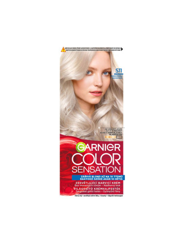 Garnier Color Sensation Боя за коса за жени 40 ml Нюанс S11 Ultra Smoky Blonde