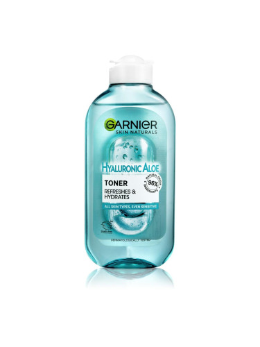 Garnier Skin Naturals Hyaluronic Aloe Toner Лосион за лице за жени 200 ml