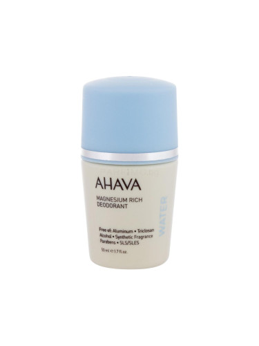 AHAVA Deadsea Water Magnesium Rich Дезодорант за жени 50 ml